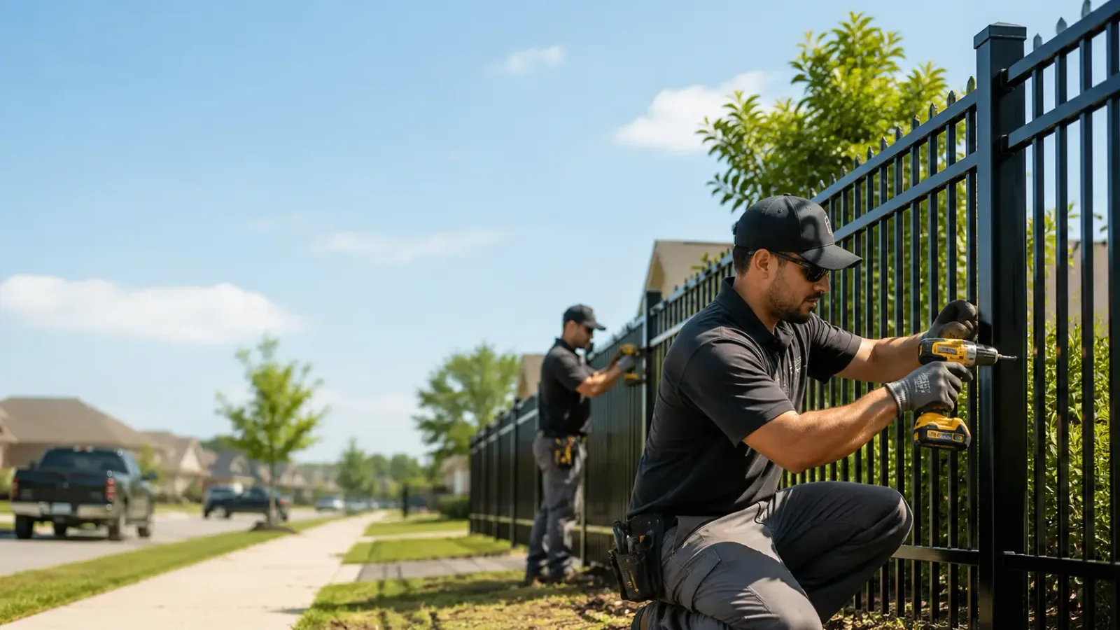 Metal Fence Installation in Harrisville, MI